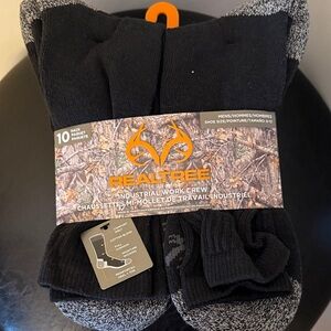 NWT-10 Pack Men’s Work Crew Socks